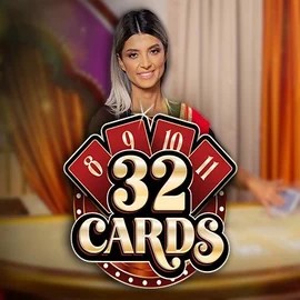 32 Cards slot icon by Ezugi, available at Fieryplay Casino