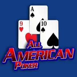 All American Poker by RTG (Reel Time Gaming), showcased at fieryplays.eu – game logo
