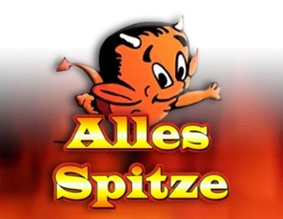 Alles Spitze Slot slot logo by Merkur Gaming at Fieryplay Casino