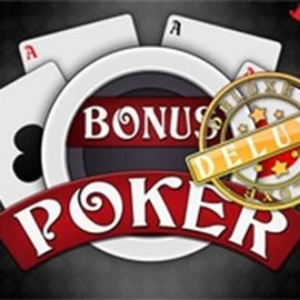 Bonus Poker Deluxe - 3 Hands slot logo by RTG (Reel Time Gaming) at Fieryplay Casino