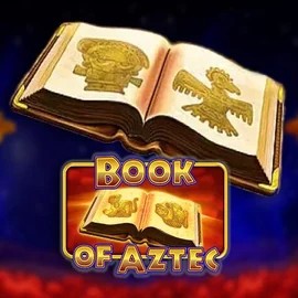 Logo of Book of Aztec from Amatic Industries at Fieryplay Casino