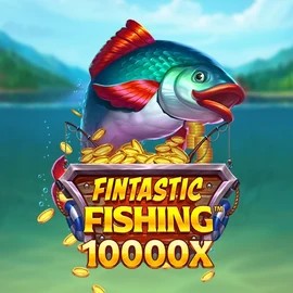 Fintastic Fishing slot logo by Foxium at Fieryplay CasinoFintastic Fishing