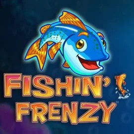 Fishin Frenzy slot logo by Blueprint Gaming at Fieryplay CasinoFishin Frenzy