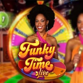 Live Casino logo of Funky Time from Evolution at Fieryplay Casino
