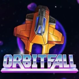 Logo of Orbitfall from ELK Studios at Fieryplay Casino