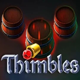 Thimbles slot logo by Evoplay at Fieryplay CasinoThimbles